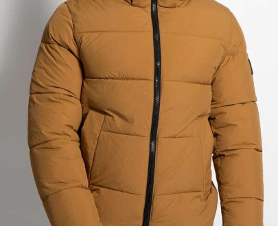 Calvin Klein Quilted Jacket , camel