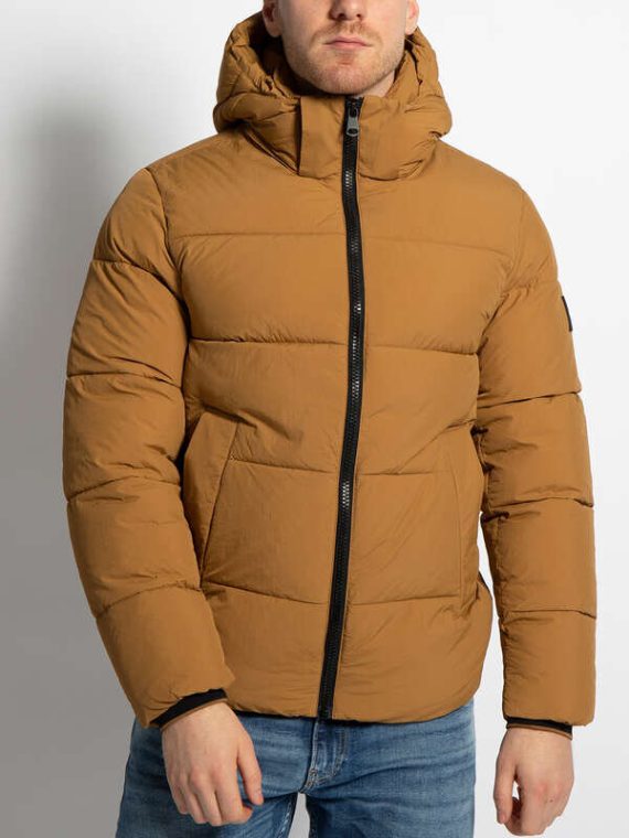 Calvin Klein Quilted Jacket , camel