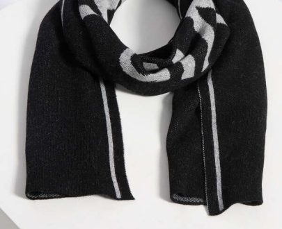 Calvin Klein Scarf , black/grey