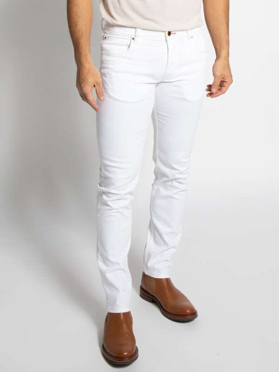 Bugatti Slim-Fit Jeans , white