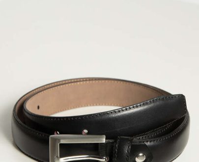 Mishumo Leather Belt , black