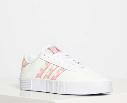 Adidas Skateboarding shoes , white/old pink