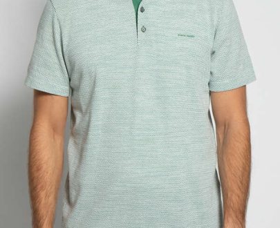 Pierre Cardin Polo Shirt , green/white