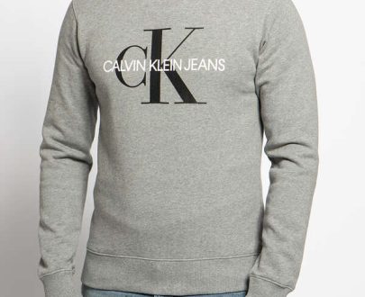 Calvin Klein Sweatshirt , mottled grey