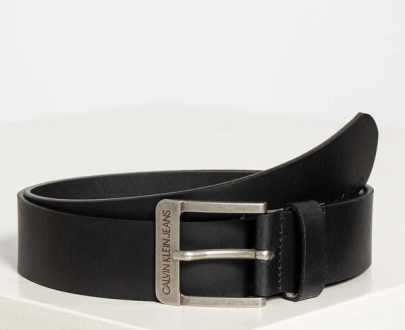 Calvin Klein Leather Belt , black