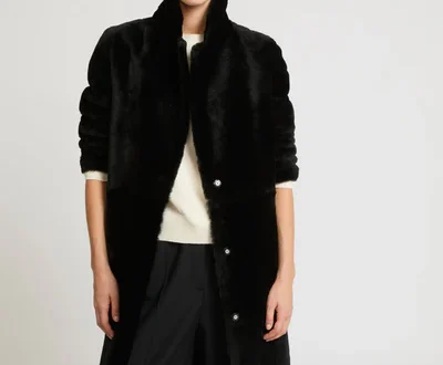 Yves Salomon – Reversible merino lambskin coat