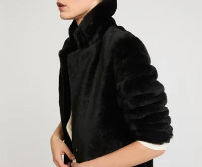 Yves Salomon – Reversible merino lambskin coat