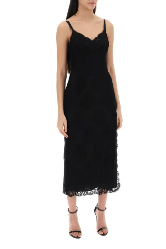 Dolce & Gabbana - Lace Midi Dress - Image 2