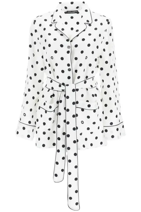 Dolce & Gabbana - Polka Dot Pajama Shirt