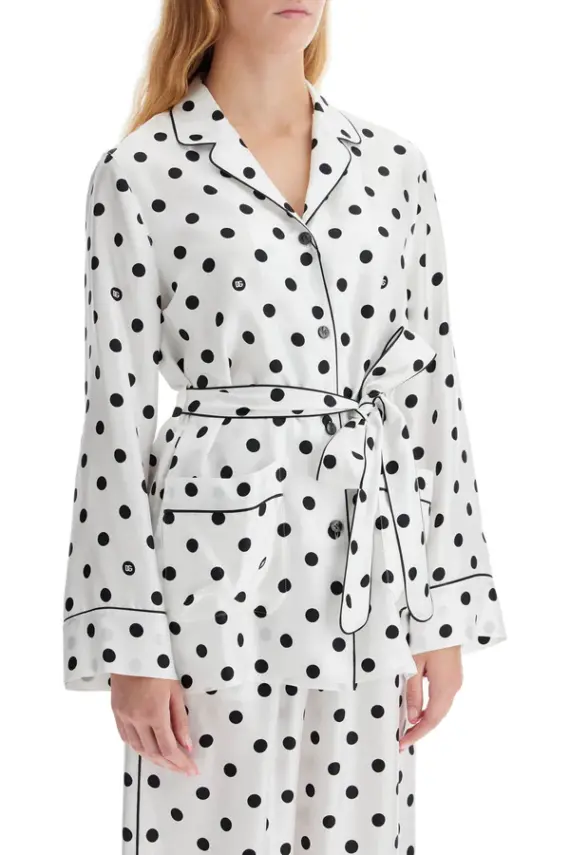 Dolce & Gabbana - Polka Dot Pajama Shirt - Image 2