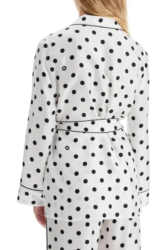 Dolce & Gabbana - Polka Dot Pajama Shirt - Image 3