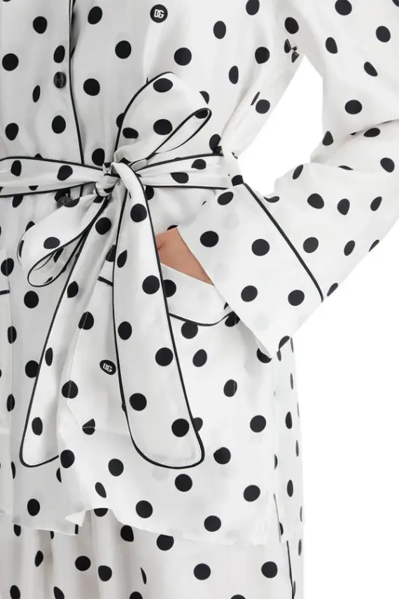 Dolce & Gabbana - Polka Dot Pajama Shirt - Image 4