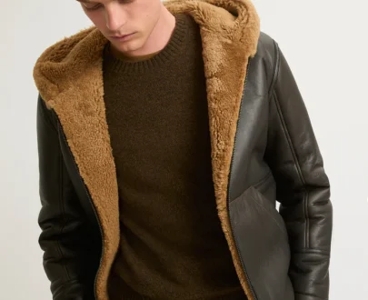 Yves Salomon – Reversible Shearling Hoodie