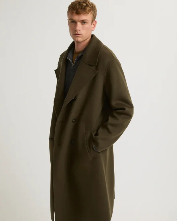 Yves Salomon - Double-sided wool-cashmere coat