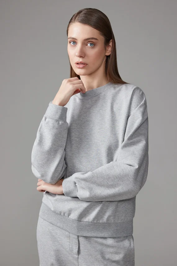 Peserico - Brushed cotton crewneck sweatshirt