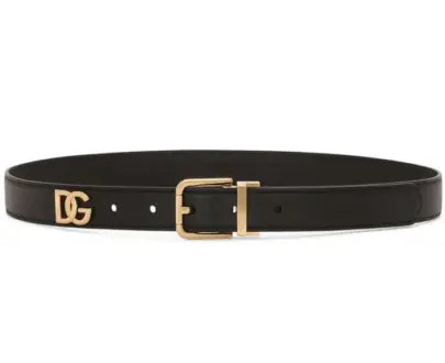 Dolce & Gabbana – DG Leather Belt