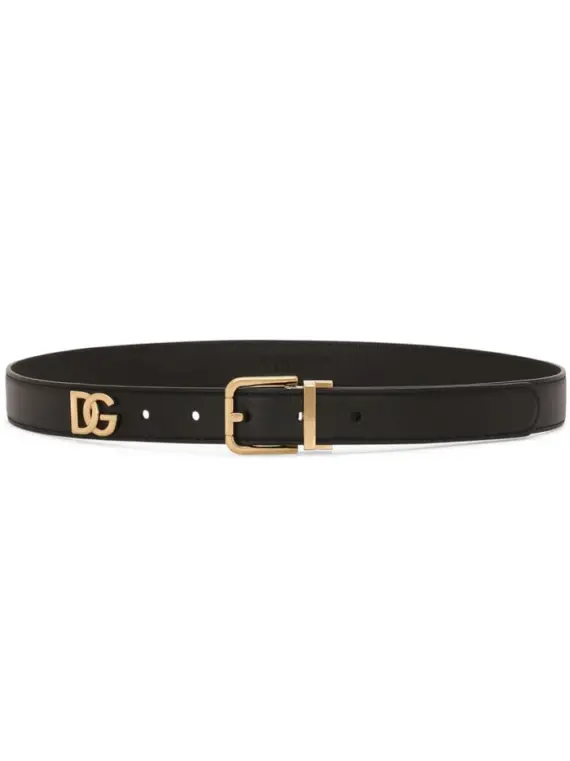 Dolce & Gabbana - DG Leather Belt