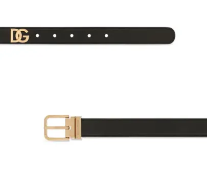 Dolce & Gabbana – DG Leather Belt