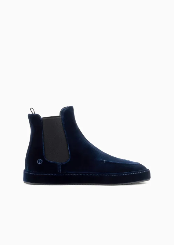 Giorgio Armani - Velvet ankle boots