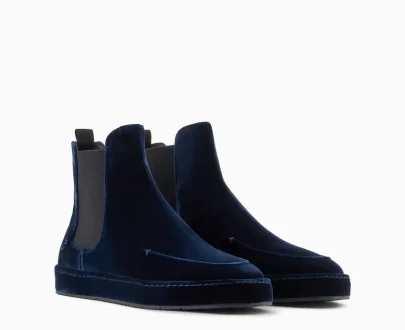 Giorgio Armani – Velvet ankle boots